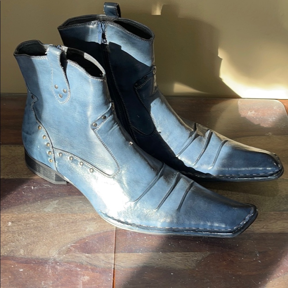 Antonio zengara blue shoes